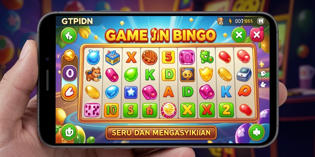 Tampilan gameplay GTPIDN saat bermain Bingo yang menegangkan.