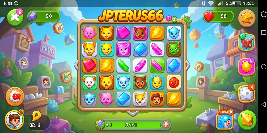 Gameplay seru dan adiktif di JPTERUS66.