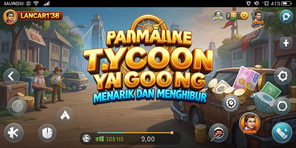 Gameplay LANCAR138 yang menarik dalam manajemen bisnis Tycoon.