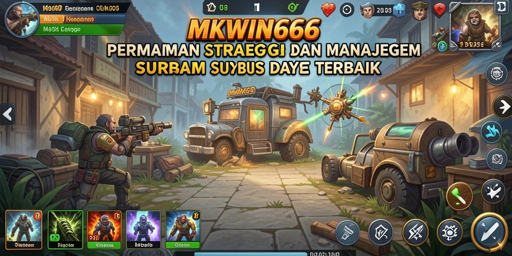 Tampilan gameplay menakjubkan MKWIN666 dengan strategi yang mendebarkan.