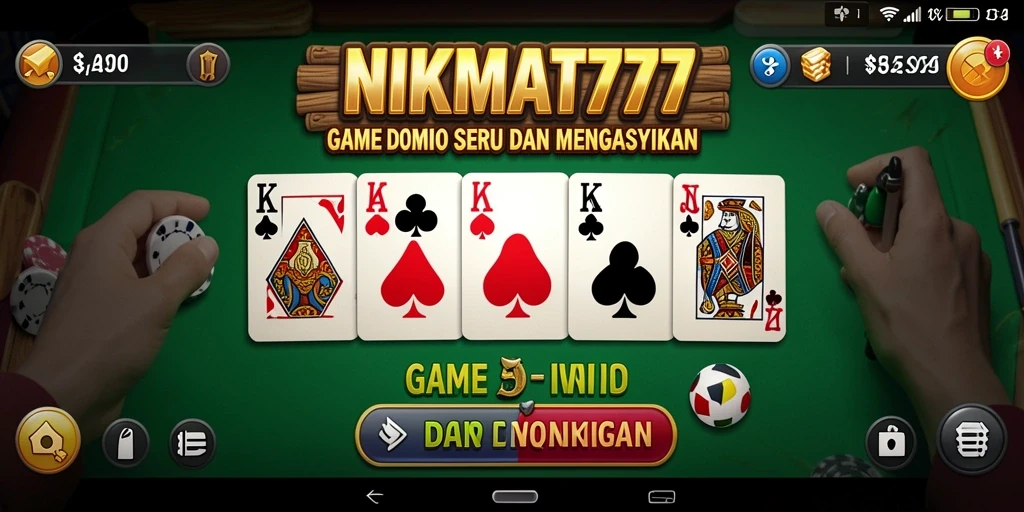 Tampilan gameplay seru dalam NIKMAT777 yang mengajak bertanding.