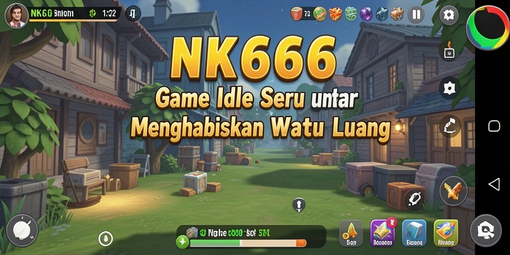 Screenshot gameplay NK666 dengan elemen Idle yang menawan.