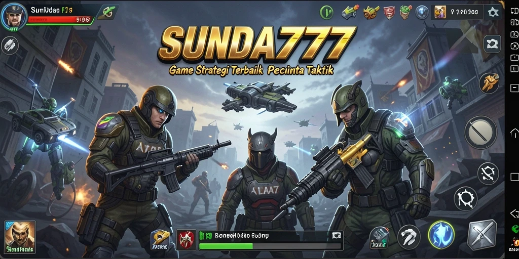 Tampilan gameplay SUNDA777 yang penuh strategi dan taktik.