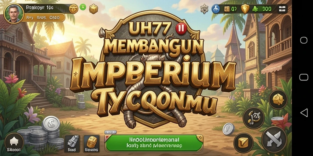 Tampilan gameplay UH77 yang menarik dan penuh warna.